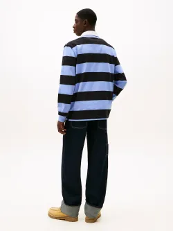 Поло мужское TOMMY JEANS TJM RLX STRIPE GRAPH
