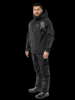 Костюм демисезонный мужской STORM, Black\Grey