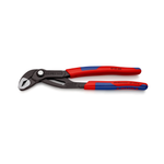 Новинка! Высокотехнологичные сантехнические клещи переставные KNIPEX COBRA (КОБРА) 250 мм, зев 50 мм, фосфатированные, 2-компонентные ручки, в блистере 87 02 250 KN-8702250SB