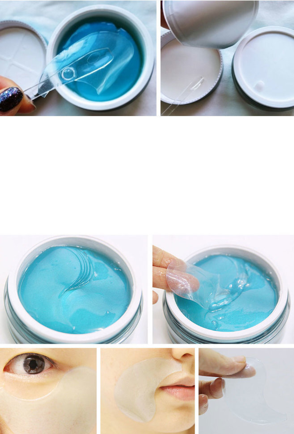 Beauugreen Hydrating Solution Coral Aqua Hydro-Gel Eye Patch гидрогелевые патчи с кораллом и морскими водорослями для кожи вокруг глаз