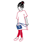 Сумка детская itbag abc friends blue
