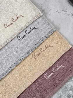 HAV00178 Набор полотенец для лица PIERRE CARDIN HOME из 4пр WAVE 50х90