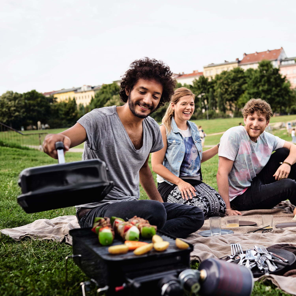 Газовый гриль Weber Go-Anywhere (черный)