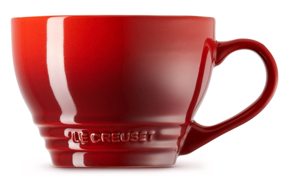 Le Creuset Кружка 400 мл для капучино вишневая 70304400600002