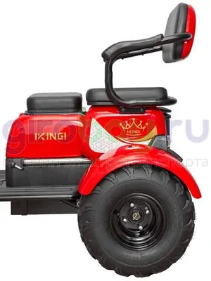 Электротрицикл IKINGI SIBTRIKE T3 Pro MAX 1000W (60V/30Ah) - Красный фото №17
