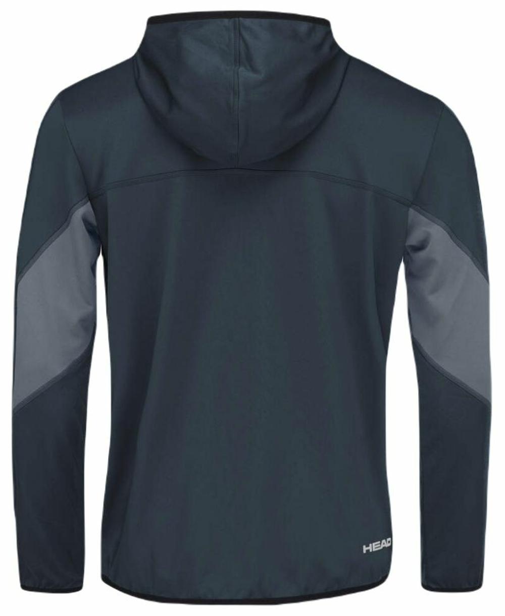 Мужская теннисная кофта Head Club 22 Tech Hoodie - небесный