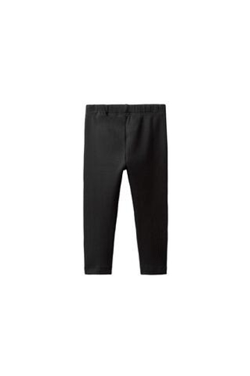 ZARA ЛЕГИНСЫ В РУБЧИК, ЧЕРНЫЙ