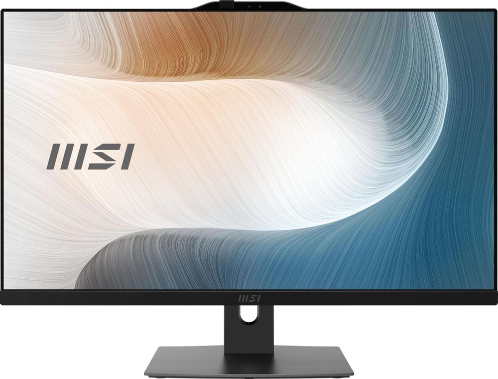 Моноблок MSI Modern AM272P 1M 27" 1920x1080, Intel Core i5-120U 1.4 ГГц, 16Gb RAM, 512Gb SSD, Intel UHD Graphics, WiFi, BT, Cam, без ОС, черный, клавиатура, мышь (9S6-AF8231-890)¶