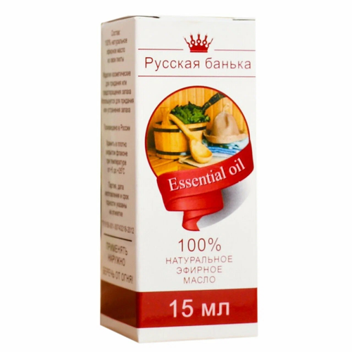 Масло эфирное «Русская банька», 15 мл Сибирь Намедойл