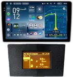 Магнитола для Opel Astra H (перенос БК вниз, черная) - Teyes CC4-PRO монитор 9.5" 2K QLED на Android 13, Быстрейшая, Snapdragon 778G, ИИ, CarPlay, DSP, 4G SIM-слот