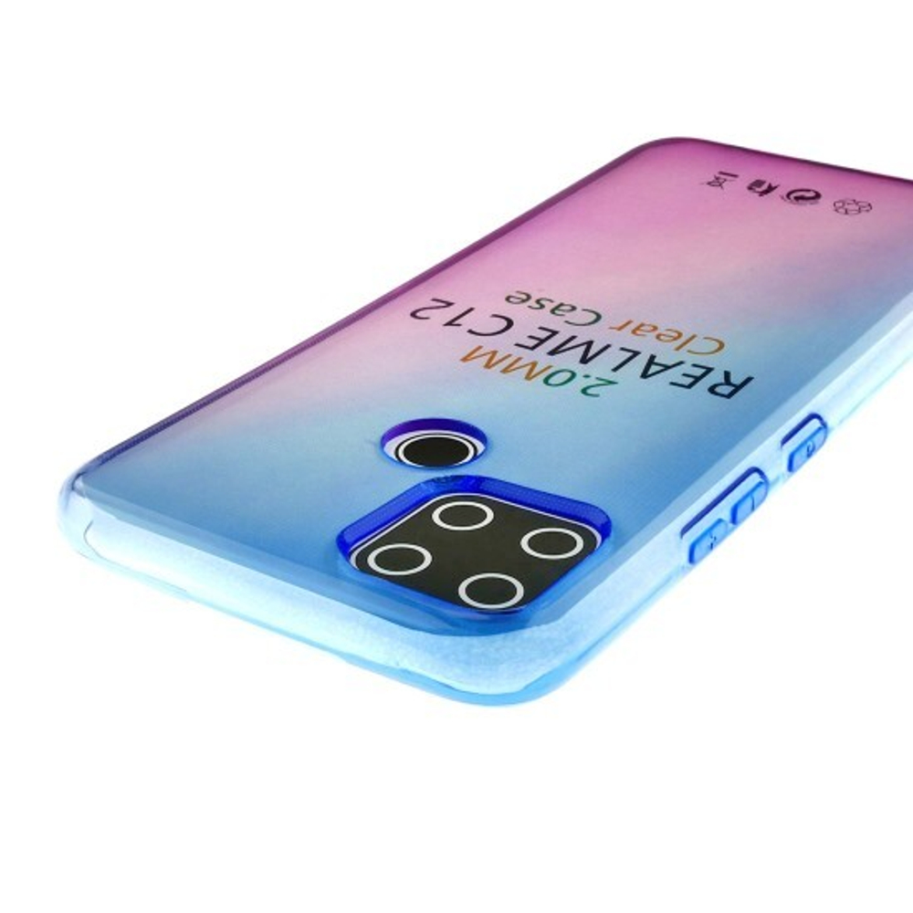 Чехол для Realme C25/С25s Градиент, ТПУ, 012964
