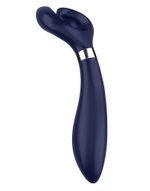 Синий вибромассажер для пар Satisfyer Endless Fun (Цвет: синий)