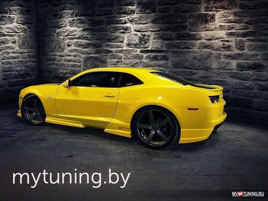 Комплект накладок на пороги для Chevrolet Camaro SS,RS