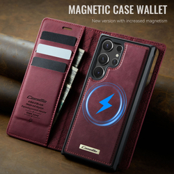 Чехол-кошелек CaseMe 2 in 1 MagSafe Samsung Galaxy S23 Ultra