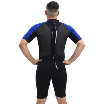 Гидрокостюм Marlin Bali shorty man черный/синий 2 мм