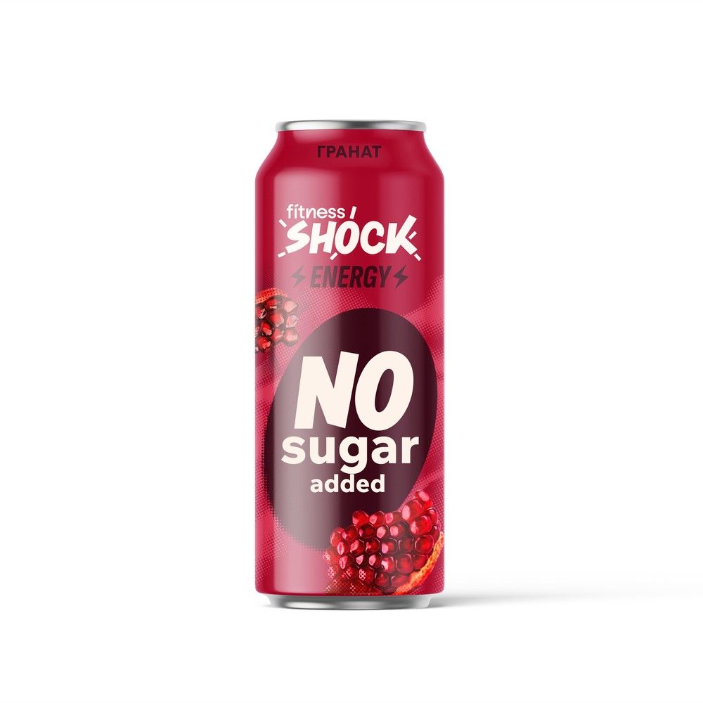 Fitness Shock Energy Гранат 450мл