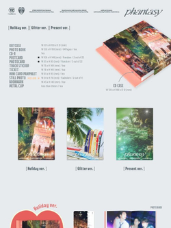 Альбом THE BOYZ - PHANTASY : PART.1 CHRISTMAS IN AUGUST 2nd Album 3 Version SET