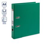 Регистратор PVC, 2-х стороннее покрытие, мет.уг. 50 мм, 50 шт, Premier A4 арочный механ. (разб.), зеленый ЕС100161003, Expert Complete