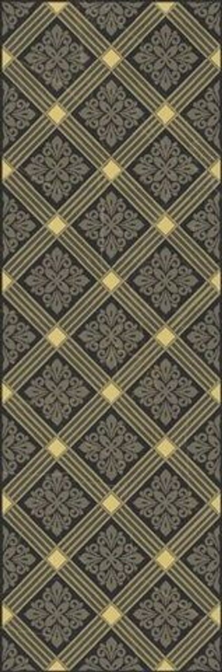 Laparet Royal Декор Черный 20x60