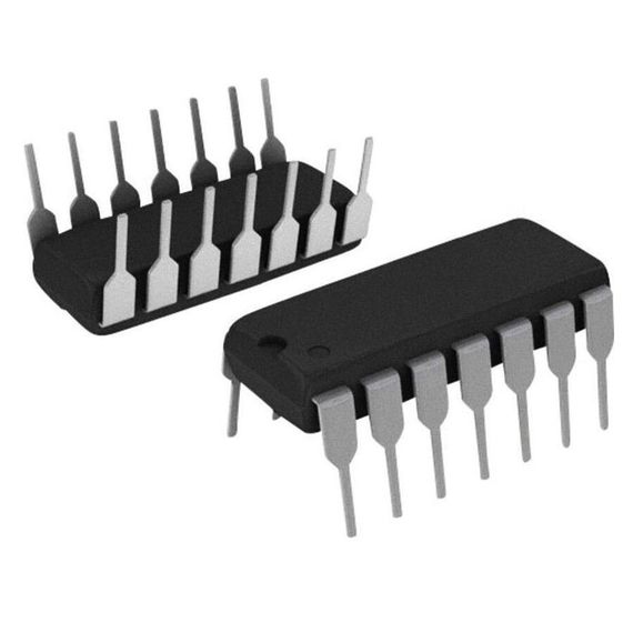 Микросхема логики HCF4011BE микросхемы / DIP14