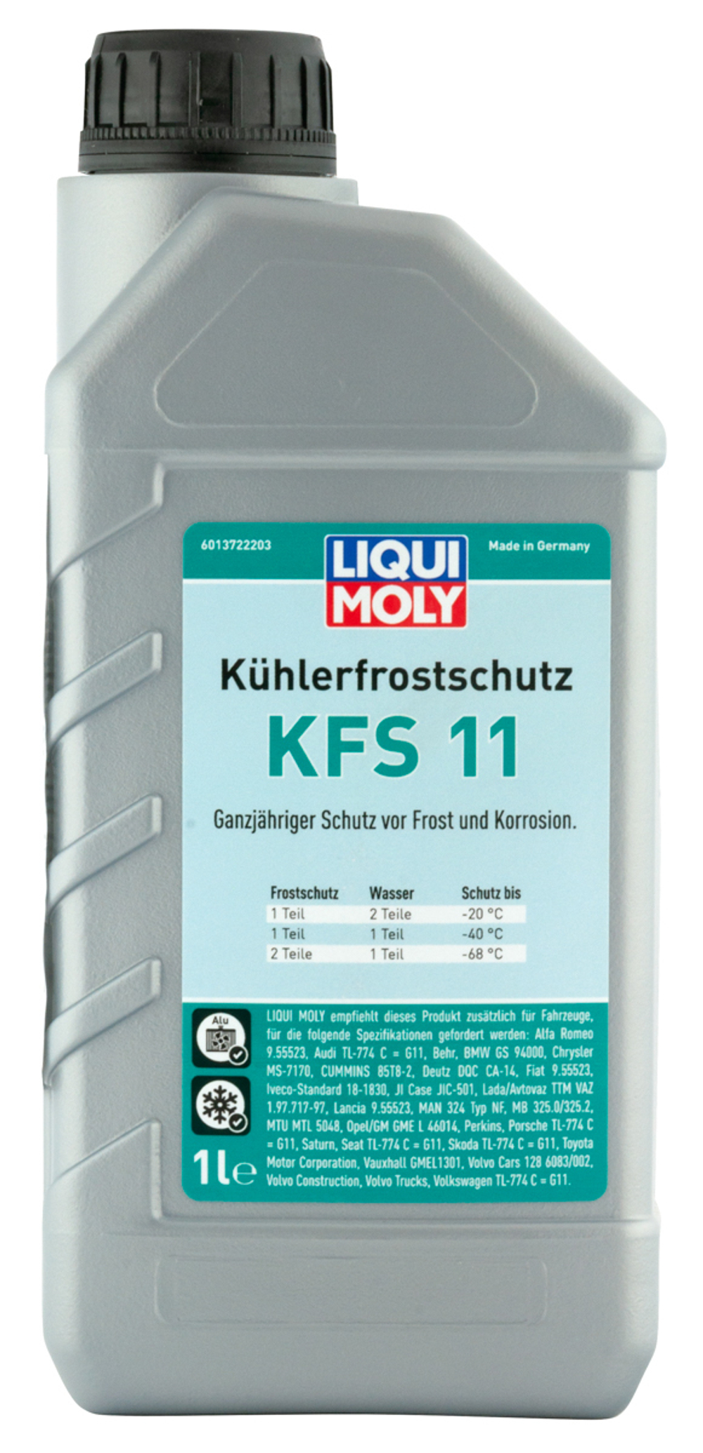 Антифриз концентрат Liqui Moly Kuhlerfrostschutz KFS 11 1л