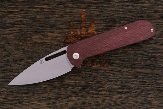 Нож складной Artisan 1843G-DRC Arion, клинок 92мм, сталь CPM S35VN, рукоять микарта/титан