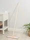 Швабра для мытья пола плоская Доляна, насадка микрофибра 42×12 см, 50 гр, металлическая ручка 119 см, цвет МИКС