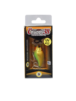 Воблер Крэнк Chubby 38F 38 мм 4 г цвет 12 Gold & Chart
