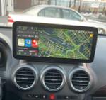 Магнитола для Opel Antara 2006-2015 (перенос БК вниз, серая) - Teyes LUX ONE ROUND монитор 12.3" 2K QLED на Android 10, Быстрая, CarPlay, 4G SIM-слот