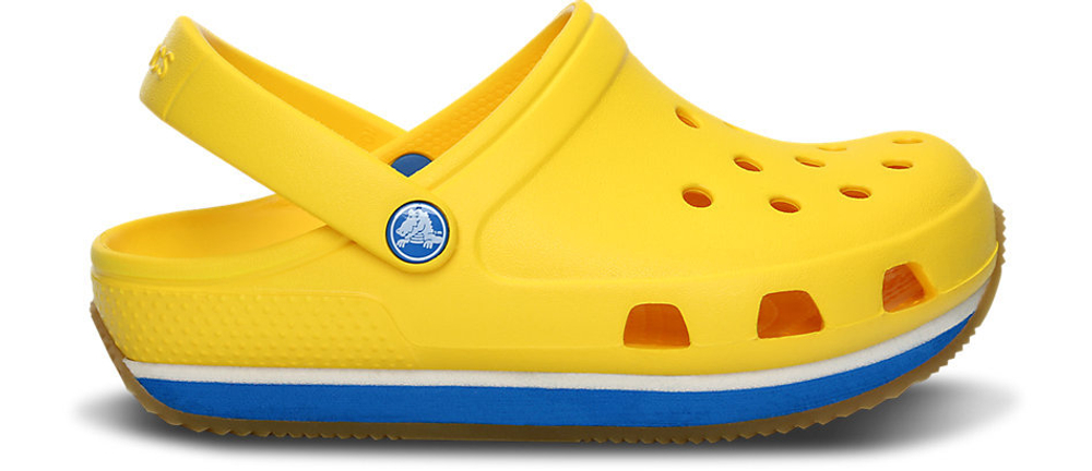 Сабо Kids Crocs Retro Clog Yellow / Ocean