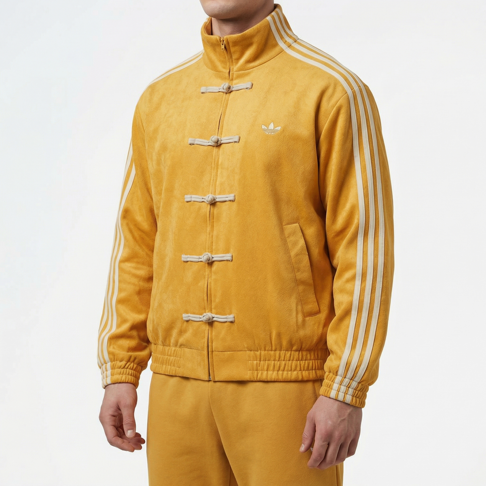 Олимпийка Adidas #1 • Горчичный