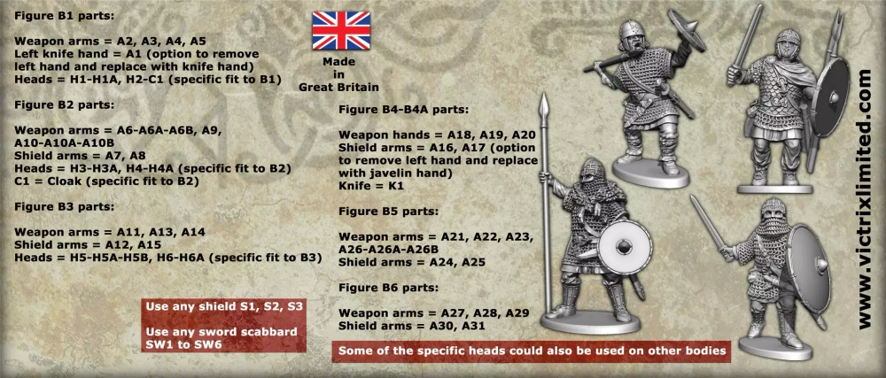 VXDA017 Early Saxon Armoured Warriors