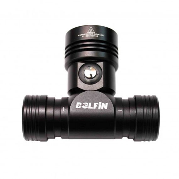 Фонарь налобный DELFiN H1 1200 lm теплый свет