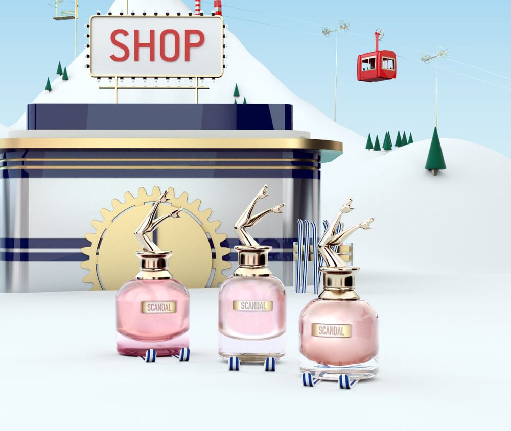 Jean Paul Gaultier Scandal Collector's Snow Globe Edition