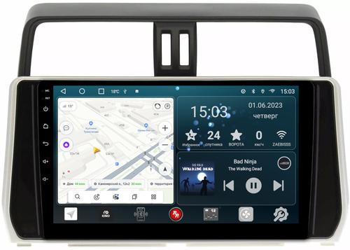 Магнитола для Toyota Land Cruiser Prado 150 2017-2023 - Redpower 365 Android 10, Быстрая, CarPlay, SIM-слот
