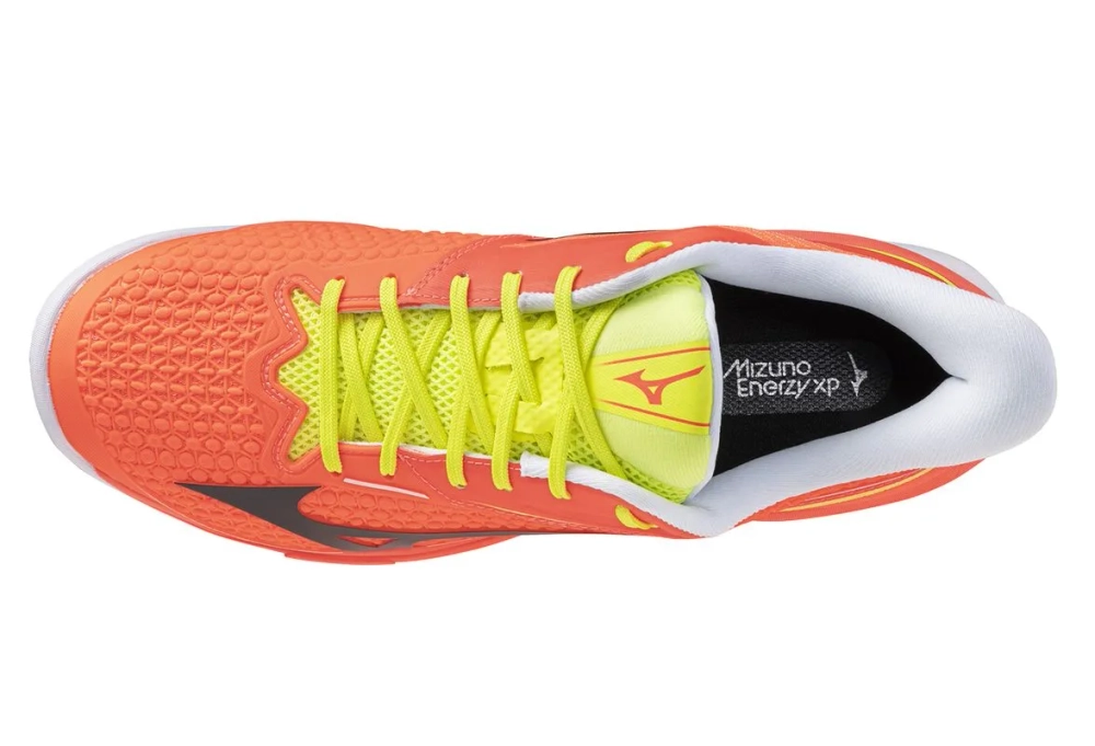 Мужские кросовки для Padel Mizuno Wave Exceed Tour 7 Padel - lava orange/black oyster/yellow jasper