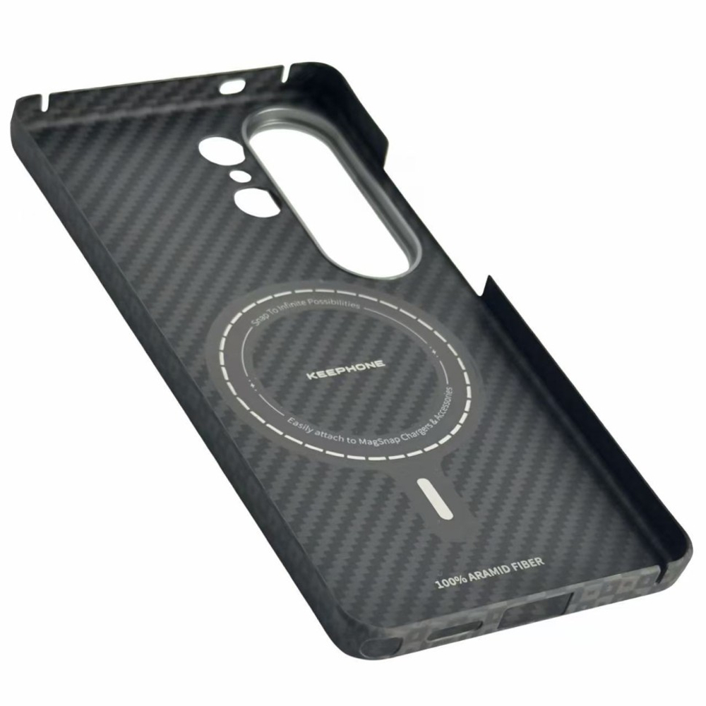 Накладка для Samsung Galaxy S26 Ultra Keephone Kevlar Ankora MagSnap черный