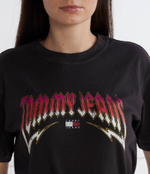 Футболка WASHED TJ ROCK Tommy Jeans - черный(DW0DW17370)