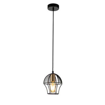 Подвесной светильник 1*E27 V000186 10011/1P Black черный Pallo Indigo