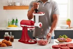 KitchenAid Набор принадлежностей - мясорубка (5KSMFGA) + мясорубка-пюре (5KSMFVSP) EAN 5413184602970