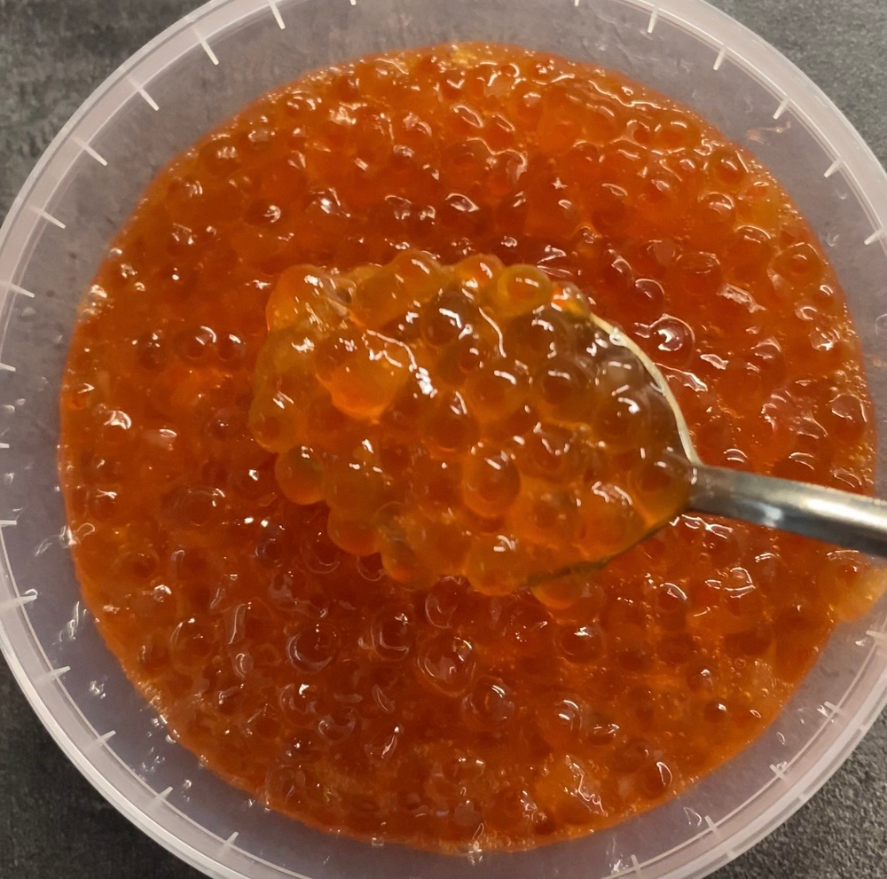 Икра кеты слабосоленая, 250 гр