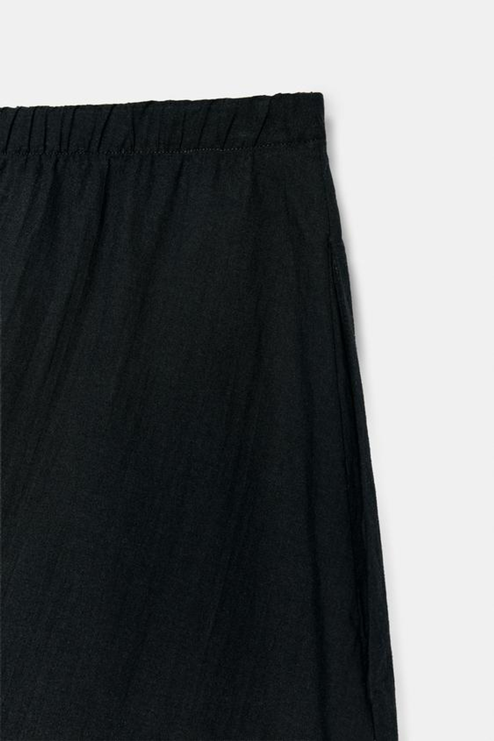 ZARA ДЛИННАЯ ЮБКА — ZW COLLECTION, ЧЕРНЫЙ