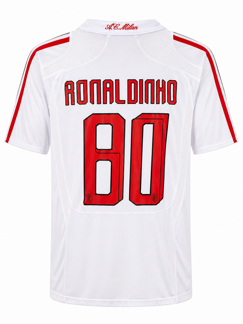 Футболка футбольная АС Милан 2007/2008 Роналдиньо 80.