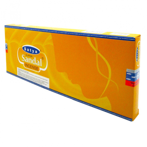 Благовоние Супер Сандал (Super Sandal incense sticks) Satya | Сатья 90г