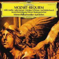 Wolfgang Amadeus Mozart, Karl Bohm, Wiener Philharmoniker — Requiem (LP)