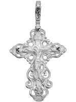 Крест из серебра/Чернение