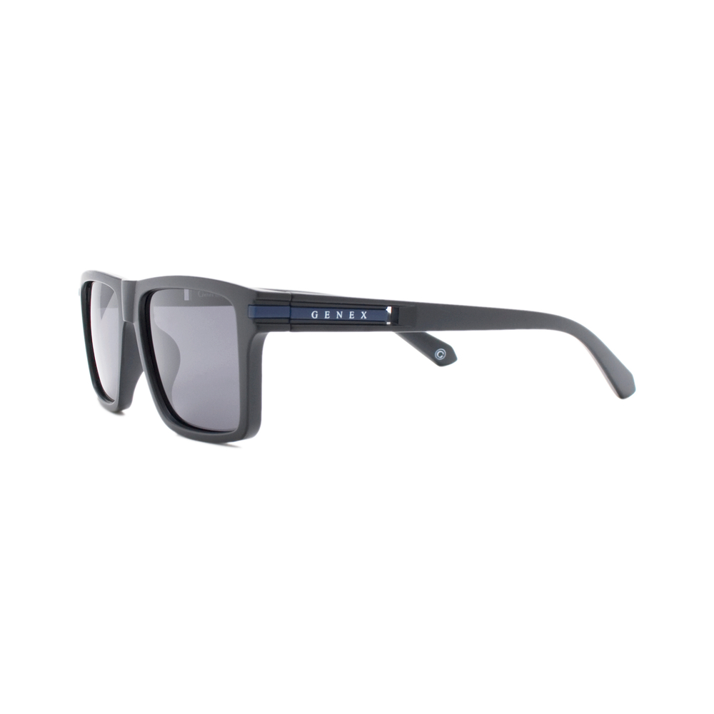 Очки Genex Sunglasses 670 c.575 прямоугольные черные