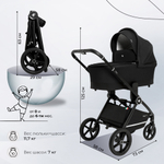 Коляска Sweet Baby Stella Uno Black
