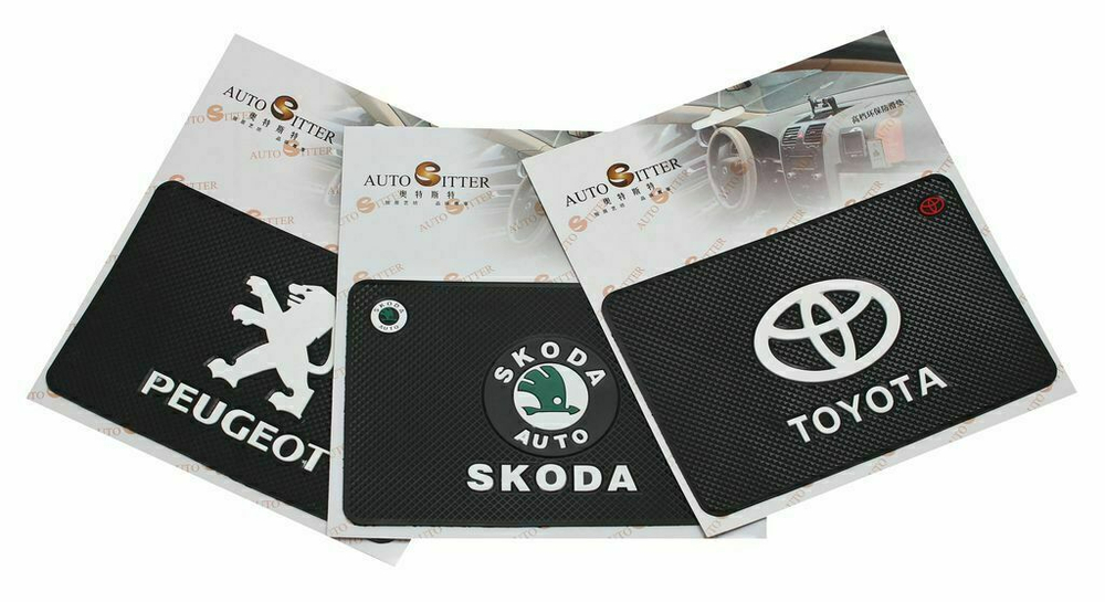 Коврик нескользящий д/панели Medium BMW (20*13,5см) KING Medium