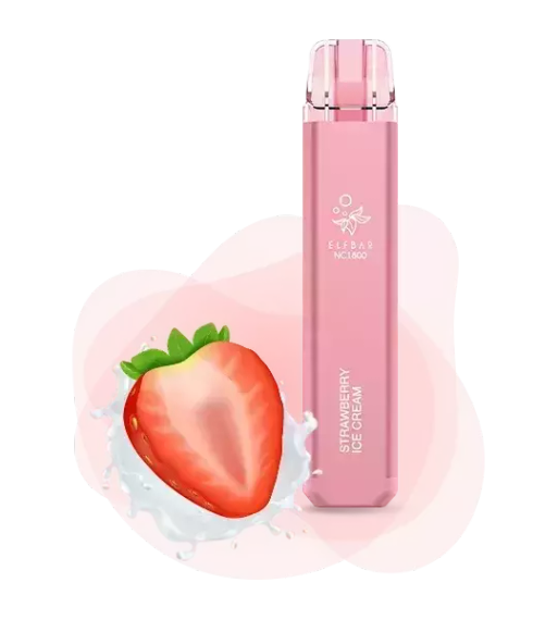 Elf Bar - Strawberry Ice Cream (1800)